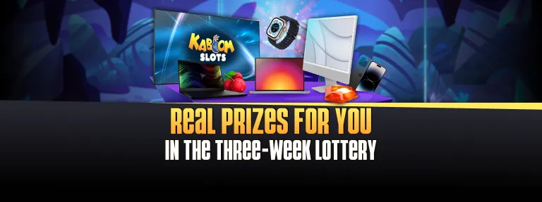 Daily prize draw