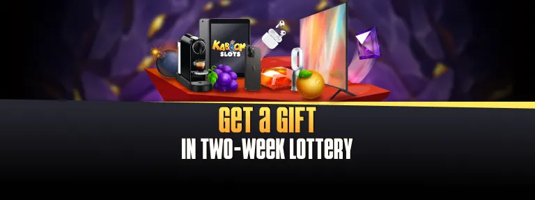 Daily prize draw
